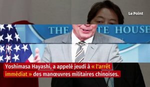 Le Japon demande « l’arrêt immédiat » des manœuvres militaires chinoises