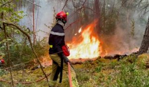 Incendie en Lozère et dans l’Aveyron : 3 000 personnes évacuées