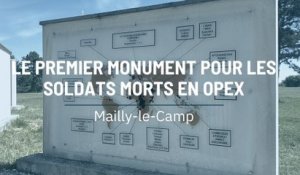 Le premier monument pour les soldats morts en Opex