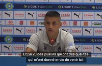 Marseille - Alexis Sanchez séduit par les qualités des joueurs de l'OM : "Ca m'a donné envie de venir ici"