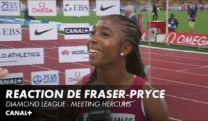 Réaction de Fraser-Pryse - Meeting Herculis