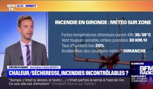 Incendie en Gironde: quand la météo sera-t-elle plus favorable pour maîtriser les feux ?