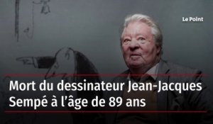 Mort du dessinateur Jean-Jacques Sempé à l’âge de 89 ans