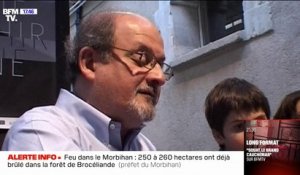 L'auteur britannique Salman Rushdie attaqué sur scène dans l'Etat de New York