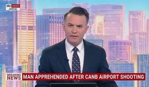 Australie: Un homme suspecté d’être l’auteur de coups de feu dans le principal terminal de l’aéroport de Canberra a été arrêté - Regardez