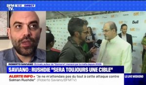 Roberto Saviano: "Personnellement, Salman Rushdie est un homme qui m'a défendu"