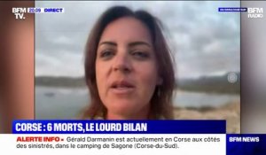 Orages en Corse: "Ça se serait passé une heure plus tard, on aurait été sur un bateau", raconte cette vacancière