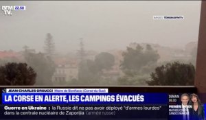 Corse: le maire de Bonifacio doit "évacuer 1700 personnes des campings" de sa commune