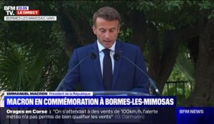 Emmanuel Macron sur les orages en Corse: "Je veux avoir une pensée pour celles et ceux qui ont été frappés"