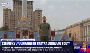 L'Ukraine se battra "jusqu'au bout" lance Volodymyr Zelensky dans un discours le jour de la fête de l'indépendance
