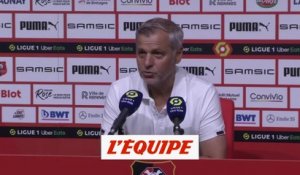 Genesio : «Il faut souligner l'état d'esprit affiché» - Foot - L1 - Rennes