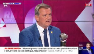 Louis Aliot: "Emmanuel Macron prend conscience d'un certain nombre de problèmes dont il est responsable"