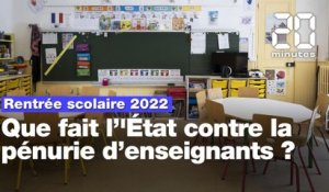 Rentrée scolaire 2022 : L'Etat français tente de lutter contre la pénurie d'enseignants