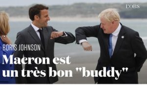 Boris Johnson qualifie Emmanuel Macron "de très bon copain" du Royaume-Uni