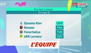 Rennes tombe sur le Dynamo Kiev, Fenerbahçe et Larnaca - Foot - Tirage C3