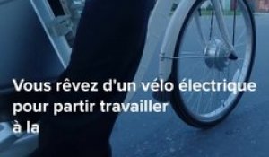 Avec Teebike, votre vieux vélo roule à l'électrique!