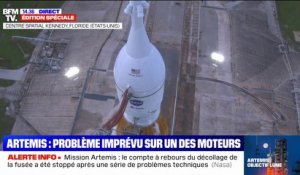Artemis: "Une fuite au niveau du moteur" empêche le lancement de la fusée