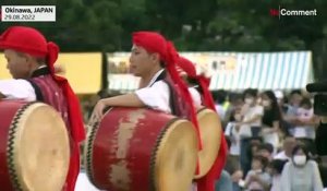 A Okinawa, les tambours rythment à nouveau le festival Eisa