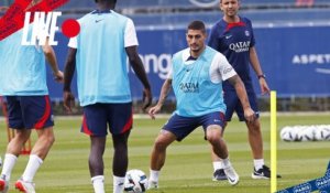 Replay : 15 minutes d'entraînement live avant Toulouse FC - Paris Saint-Germain