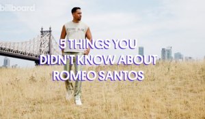 5 Things You Didn’t Know About Romeo Santos | Billboard
