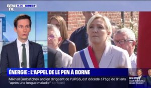 Crise énergétique: Marine Le Pen a écrit une lettre à Élisabeth Borne lui demandant de convoquer une session extraordinaire du Parlement
