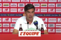 Fonseca : «J'attends des joueurs» - Foot - L1 - Lille