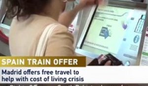 The trains in Spain are free*