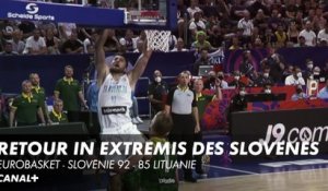 Un retour in extremis des slovènes - Slovénie 92 - 85 Lituanie