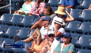 Cornet - Siniakova - Les temps forts du match - US Open