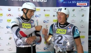 Le résumé du slalom C1 masculin - Canoë - Cdm La Seu