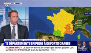 Orages: 13 départements du sud-est du pays sont toujours en alerte orange