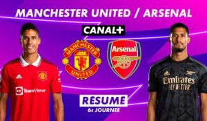 Le résumé de Manchester United / Arsenal - Premier League 2022-23 (6ème journée)