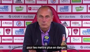 6e j. - Der Zakarian : "Strasbourg a été meilleur que nous avec le ballon"