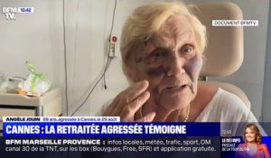 Marquée et avec des bleus sur le visage, la vieille dame agressée à Cannes témoigne: "Les parents ont proposé de l'argent pour enlever la plainte" - VIDEO