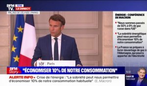 Emmanuel Macron: "La coupure n'interviendra qu'en dernier ressort"