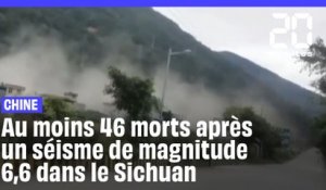 Chine : Au moins 46 morts après un séisme de magnitude 6,6 dans le Sichuan