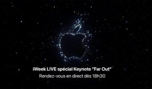 iWeek LIVE spécial Keynote Apple "Far Out" (iPhone 14, Apple Watch Pro, AirPods Pro 2)