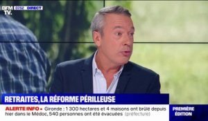 Réforme des retraites: "Pour l'exécutif, il s'agit de préparer les esprits à 'un moment douloureux' avec une réforme 'qui ne fait plaisir à personne"