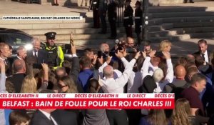 Belfast : bain de foule pour le roi Charles III à l’issue de la cérémonie