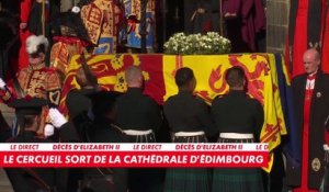 Édimbourg : le cercueil d’Elizabeth II quitte la cathédrale Saint-Gilles