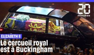 Mort d'Elizabeth II : le cercueil royal arrivé à Buckingham Palace