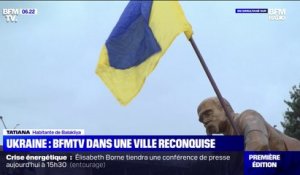 Ukraine: à Balakliya, le drapeau ukrainien flotte de nouveau sur les bâtiments de la ville reconquise