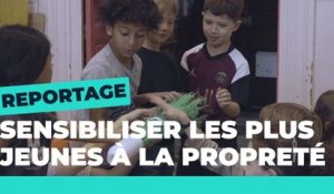 Ludovic, éboueur, anime des ateliers "Propreté" dans les écoles | Paris pour la Jeunesse| Ville de Paris