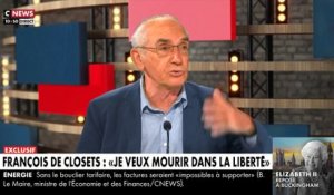 EXCLU - Le journaliste François de Closets montre dans "Morandini Live" la lettre qu'il a toujours sur lui où il refuse d'être réanimé: "Je veux mourir dans la liberté" - VIDEO