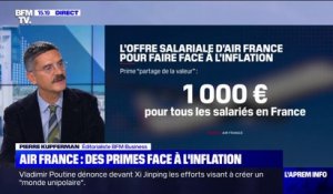 Air France: des hausses salariales et une prime pour faire face à l'inflation