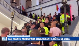 À LA UNE : Les agents municipaux envahissent l'Hôtel de Ville de Saint-Étienne / Le secteur économique hausse le ton / Des journées du Patrimoine sur le thème du développement durable