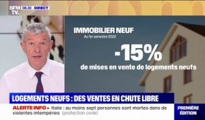 Immobilier: les ventes de logements neufs sont en chute libre