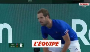 Gasquet apporte le premier point pour l'honneur - Tennis - Coupe Davis