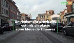 Un nouveau tronçon accessible aux véhicules, rue Royale à Tournai