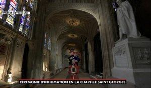 Elizabeth II : Cérémonie d'inhumation en la chapelle Saint-Georges